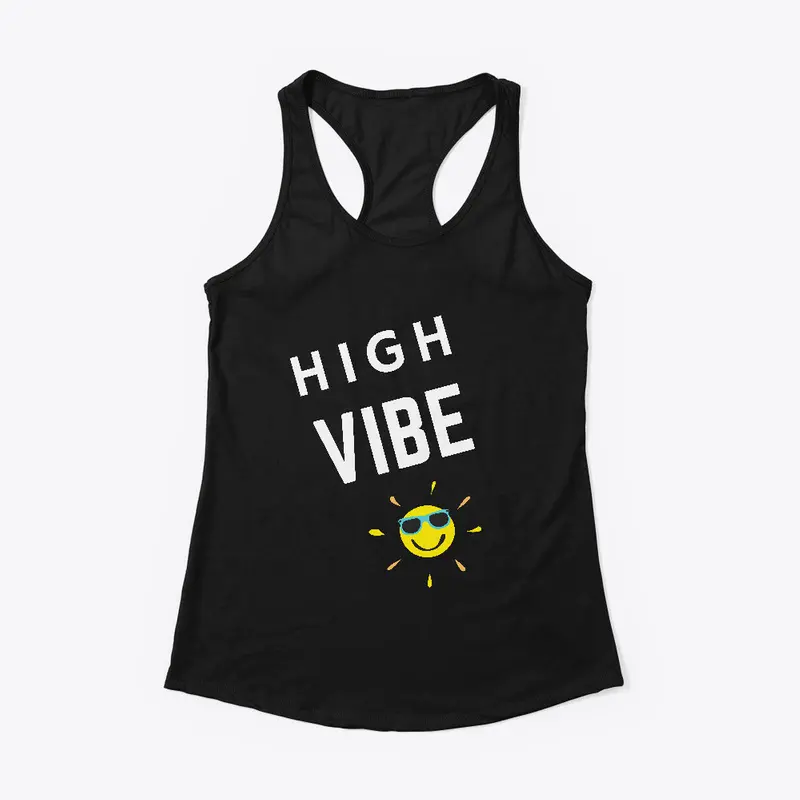 High Vibe Black Tank Top