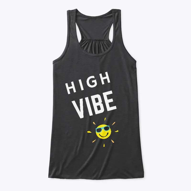 High Vibe Black Tank Top