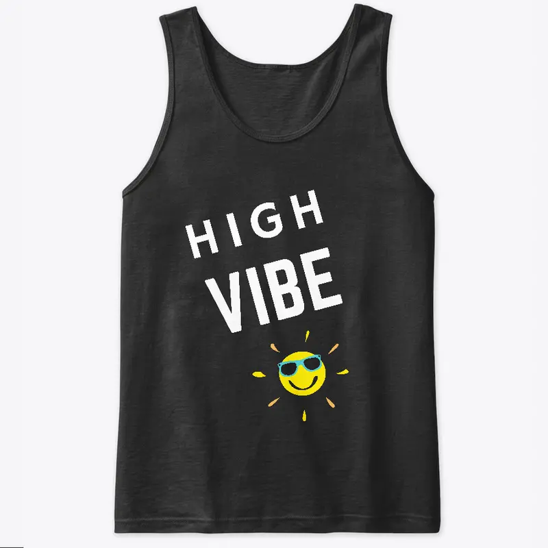 High Vibe Black Tank Top